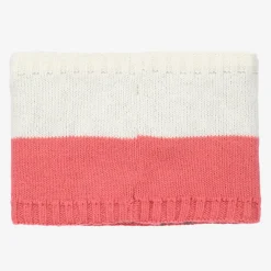 Boboli Scarves*Girls Pink & White Heart Snood