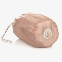 Moncler Enfant Coats & Jackets*Girls Pink & White Logo Jacket