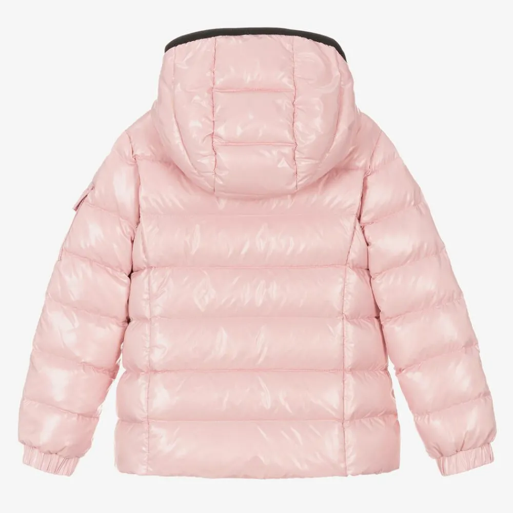 Moncler Enfant Coats & Jackets*Girls Pink Bady Down Padded Jacket
