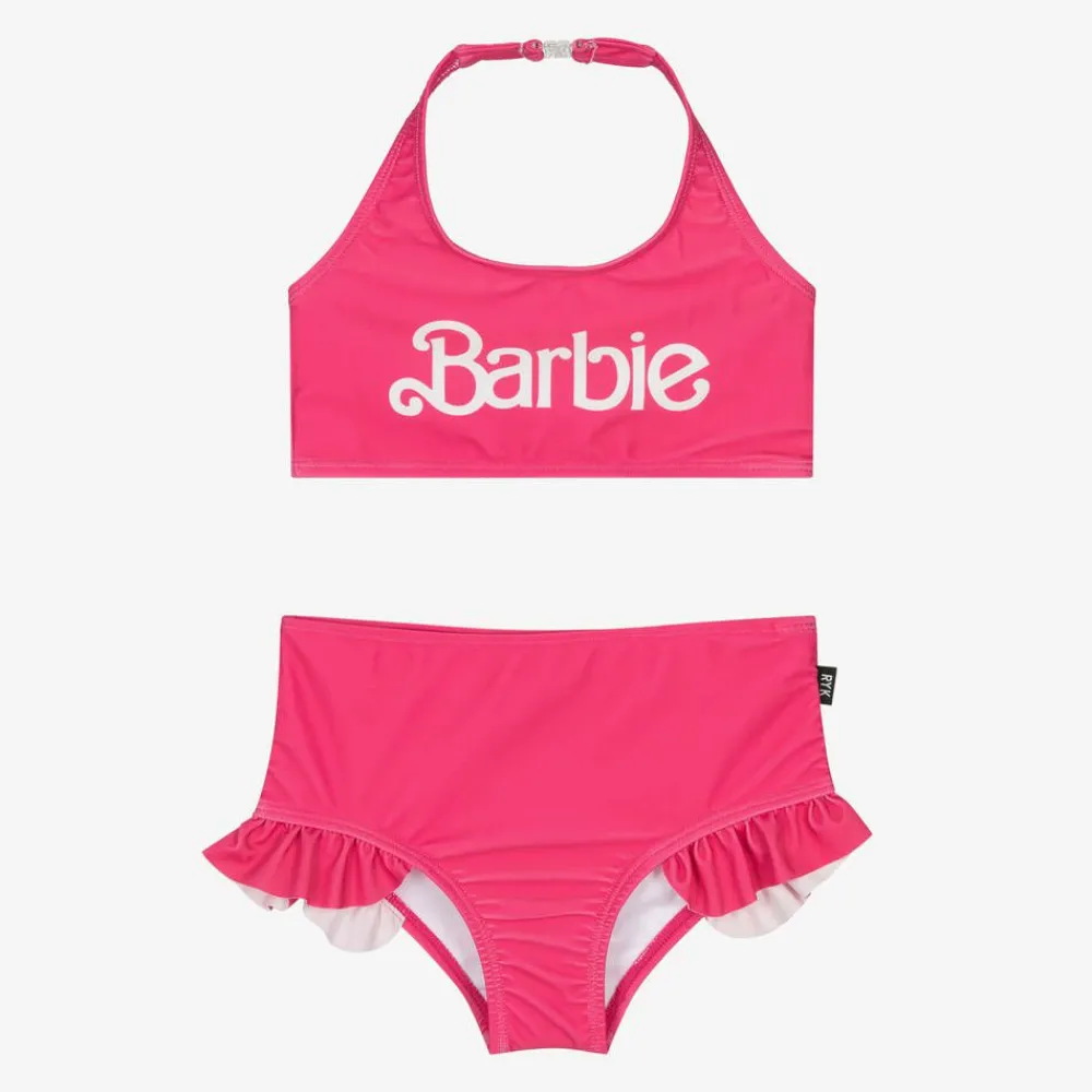 Rock Your Baby Swimwear*Girls Pink Barbie Bikini