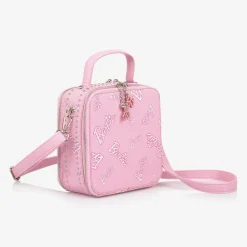 Monnalisa Bags*Girls Pink Barbie Handbag (18cm)