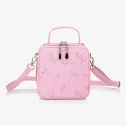 Monnalisa Bags*Girls Pink Barbie Handbag (18cm)
