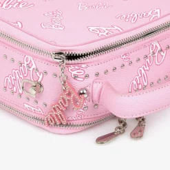Monnalisa Bags*Girls Pink Barbie Handbag (18cm)