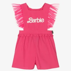 Rock Your Baby Shorts*Girls Pink Barbie Playsuit