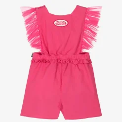 Rock Your Baby Shorts*Girls Pink Barbie Playsuit