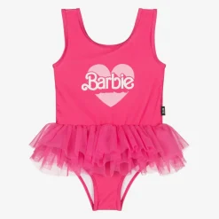 Rock Your Baby Swimwear*Girls Pink Barbie Tutu Swimsuit
