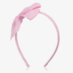 Peach Ribbons Hair Accessories*Girls Pink Bow Hairband