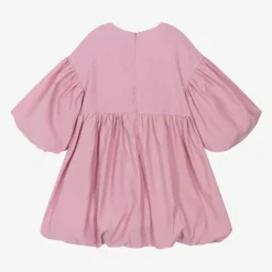 RaspberryPlum Dresses*Girls Pink Bubble Hem Dress
