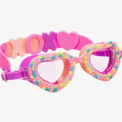Bling2o Swimwear*Girls Pink Candy Heart Goggles