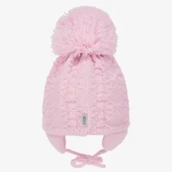 Sätila of Sweden Hats*Girls Pink Cassie Giant Pom-Pom Hat