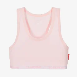 Claesens Underwear*Girls Pink Cotton Bra Top