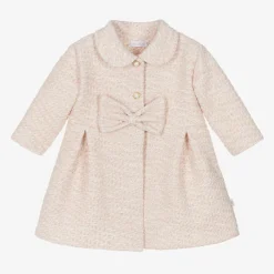 Sofija Coats & Jackets|Coats & Jackets*Girls Pink Cotton Coat