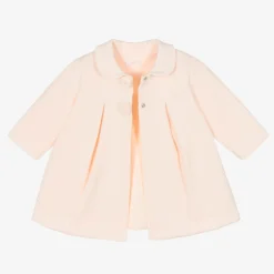 Sofija Coats & Jackets|Coats & Jackets*Girls Pink Cotton Coat