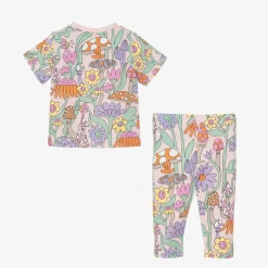 Stella McCartney Kids Outfit Sets|Outfit Sets*Girls Pink Cotton Fairy Legging Set