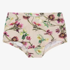 Molo Underwear*Girls Pink Cotton Floral Knickers (2 Pack)