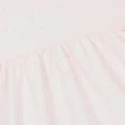 BOSS Dresses*Girls Pink Cotton Ginkgo Leaf Dress