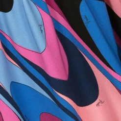 PUCCI Dresses*Girls Pink Cotton Onde Dress