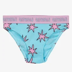 Stella McCartney Kids Underwear*Girls Pink Cotton Star Knickers (7 Pack)