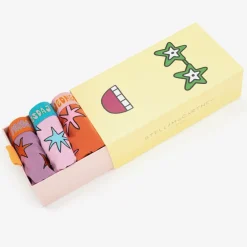 Stella McCartney Kids Underwear*Girls Pink Cotton Star Knickers (7 Pack)