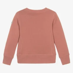 Moncler Enfant Tops*Girls Pink Cotton Sweatshirt
