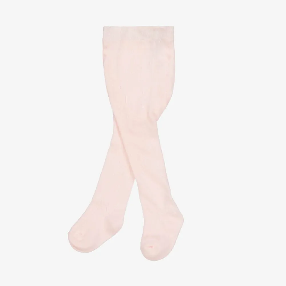 Tartine et Chocolat Tights|Tights*Girls Pink Cotton Tights