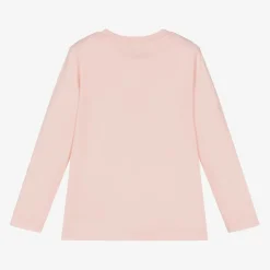 Moschino Kid-Teen Tops*Girls Pink Cotton Top