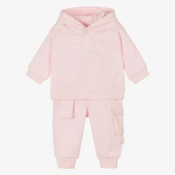 MARC JACOBS Tracksuits*Girls Pink Cotton Tracksuit