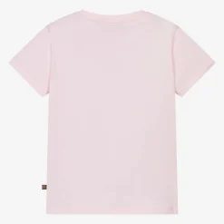 AIGNER Tops*Girls Pink Cotton T-Shirt