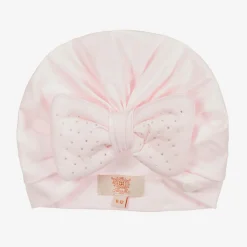 Caramelo Kids Hats*Girls Pink Cotton Turban