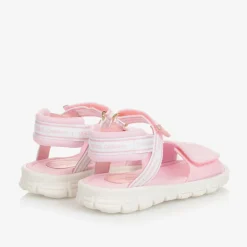 Dolce amp; Gabbana Sandals|Sandals*Girls Pink DG Logo Sandals