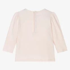 Carrément Beau Tops*Girls Pink Disney Print Cotton Top