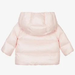 Moncler Enfant Coats & Jackets*Girls Pink Down Padded Natas Jacket