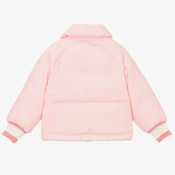 Burberry Coats & Jackets*Girls Pink Down Padded Puffer Jacket