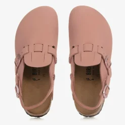 Birkenstock Sandals|Sandals*Girls Pink Faux Leather Clog Sandals