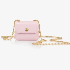 Zaccone Bags*Girls Pink Faux Leather Mini Bag (8cm)