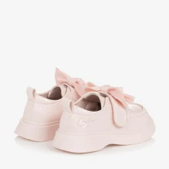 A Dee Loafers & Moccasins|Loafers & Moccasins*Girls Pink Faux Leather Patent Shoes