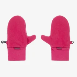Playshoes Gloves & Mittens*Girls Pink Fleece Mittens