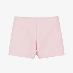 Versace Skirts*Girls Pink Floral Jacquard Skort