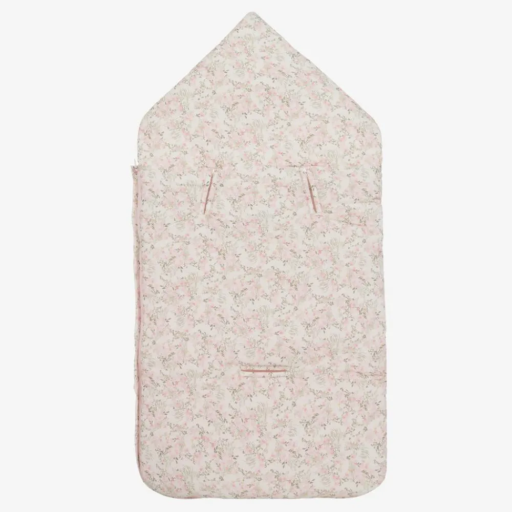 Tartine et Chocolat Nests*Girls Pink Floral Needlecord Nest (81cm)