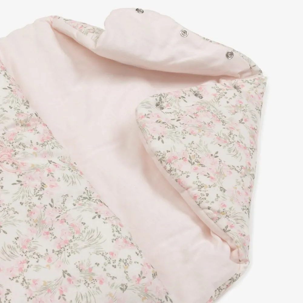 Tartine et Chocolat Nests*Girls Pink Floral Needlecord Nest (81cm)