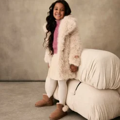 Abel amp; Lula Tops*Girls Pink Fluffy Knit Sweater