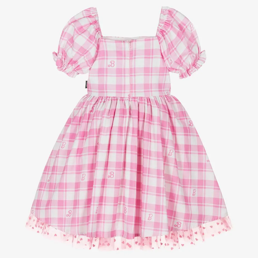 Rock Your Baby Dresses*Girls Pink Gingham Barbie Dress