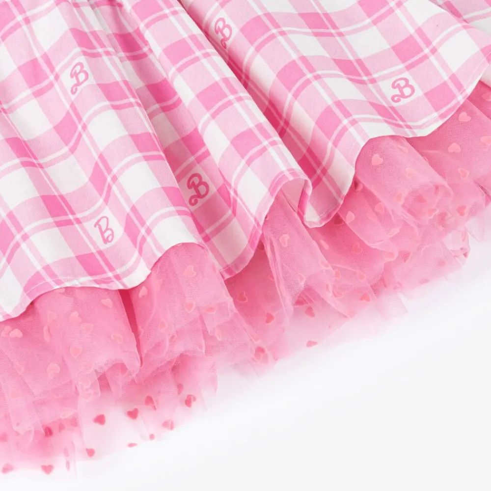 Rock Your Baby Dresses*Girls Pink Gingham Barbie Dress