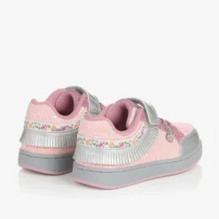 Lelli Kelly Trainers*Girls Pink Glitter Fringed Trainers