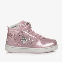 Lelli Kelly Trainers|Trainers*Girls Pink High Top Heart Trainers
