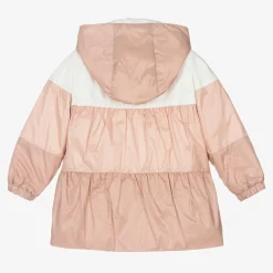 Moncler Enfant Coats & Jackets*Girls Pink Hooded Jacket