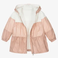 Moncler Enfant Coats & Jackets*Girls Pink Hooded Jacket
