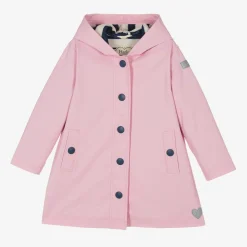 Hatley Coats & Jackets*Girls Pink Hooded Raincoat
