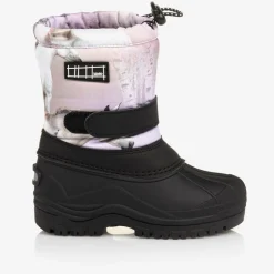 Molo Snow Boots|Snow Boots*Girls Pink Horses Snow Boots
