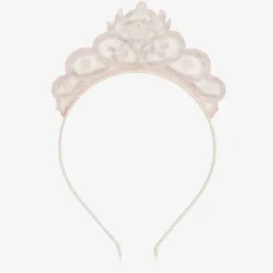 Tutu du Monde Costumes*Girls Pink Jewelled Tiara Hairband